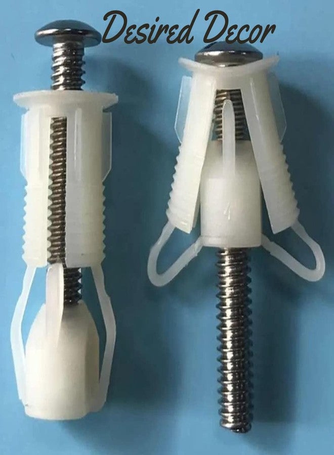 Desired Decor تجهيزات وتركيبات مقاعد المراحيض من ديسيرد ديكور | براغي وصواميل بلاستيكية لمقاعد المراحيض | برغي مفصل مقعد المرحاض | طقم قطع غيار مقاعد المراحيض - Image 3